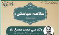 کارگاه آشنایی با خلاصه سیاستی 